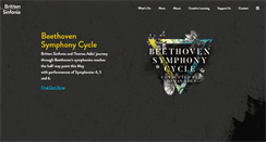 Desktop Screenshot of brittensinfonia.com